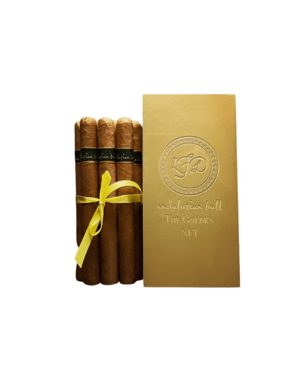 La Flor Dominicana Andalusian Bull Golden NFT Cigar